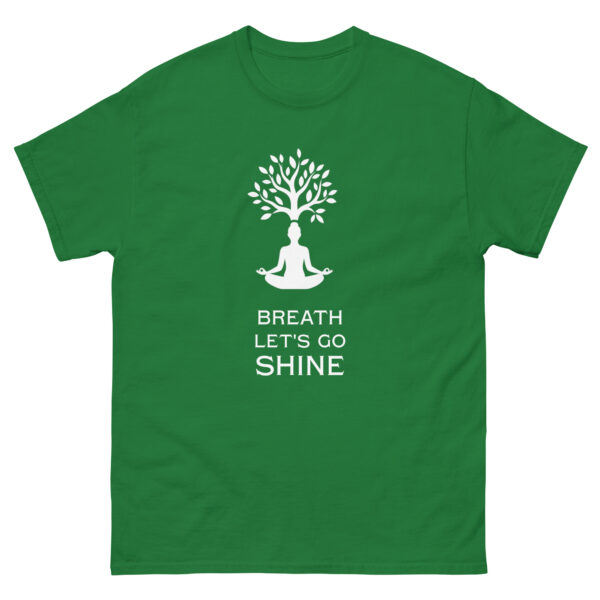 Camiseta Breath, Let’s Go Shine – Respiración consciente, yoga y energía positiva - Imagen 9